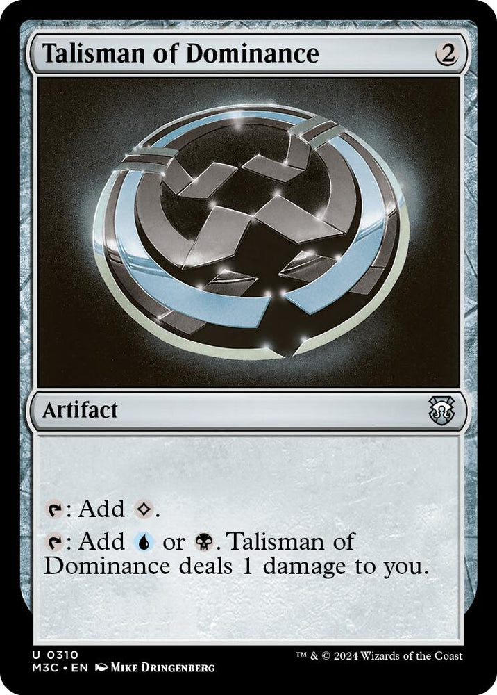 Talisman of Dominance [Modern Horizons 3 Commander] 