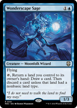 Wonderscape Sage [Modern Horizons 3 Commander] 