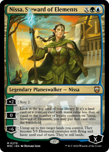 Nissa, Steward of Elements [Modern Horizons 3 Commander] 