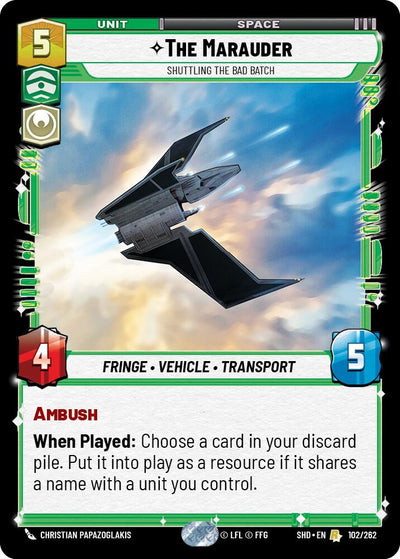 The Marauder - Shuttling the Bad Batch (102/262) [Shadows of the Galaxy] 