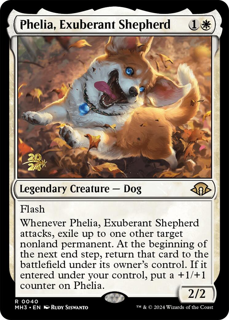 Phelia, Exuberant Shepherd [Modern Horizons 3 Prerelease Promos] 