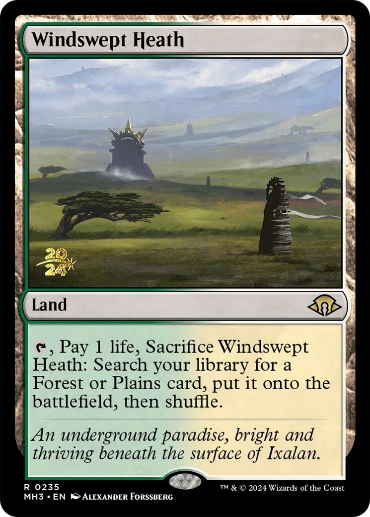 Windswept Heath [Modern Horizons 3 Prerelease Promos]