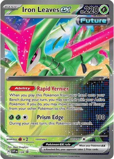 Iron Leaves ex (128) [Scarlet &amp; Violet: Black Star Promos] 