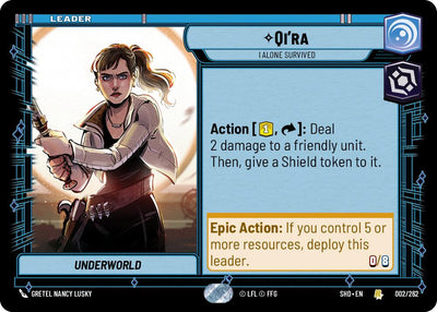 Qi'ra - I Alone Survived (002/262) [Shadows of the Galaxy] 