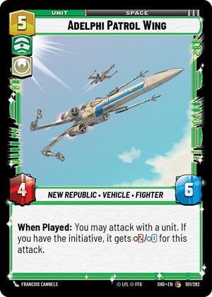 Adelphi Patrol Wing (101/262) [Shadows of the Galaxy] 