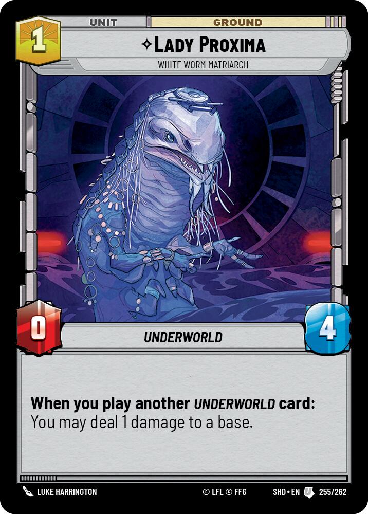 Lady Proxima - White Worm Matriarch (255/262) [Shadows of the Galaxy] 