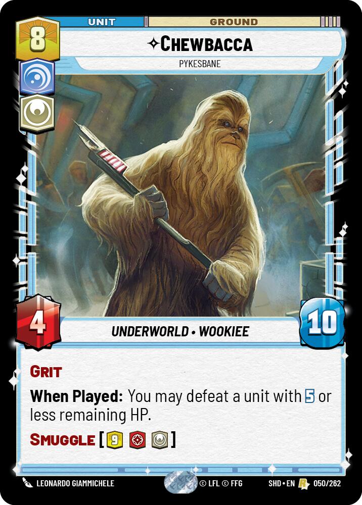 Chewbacca - Pykesbane (050/262) [Shadows of the Galaxy] 