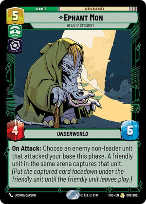 Elephant Mon - Head of Security (088/262) [Shadows of the Galaxy] 