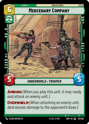 Mercenary Company (121/262) [Shadows of the Galaxy] 