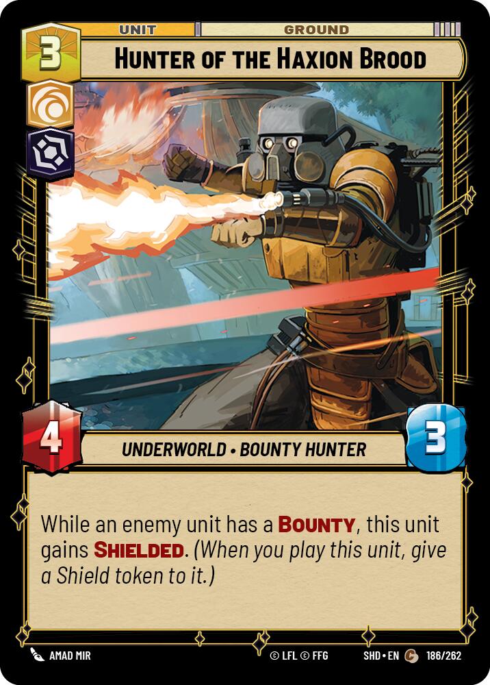 Hunter of the Haxion Brood (186/262) [Shadows of the Galaxy] 