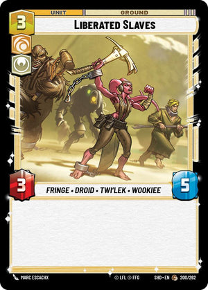 Liberated Slaves (200/262) [Shadows of the Galaxy] 
