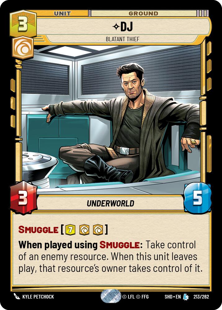 DJ - Blatant Thief (213/262) [Shadows of the Galaxy] 