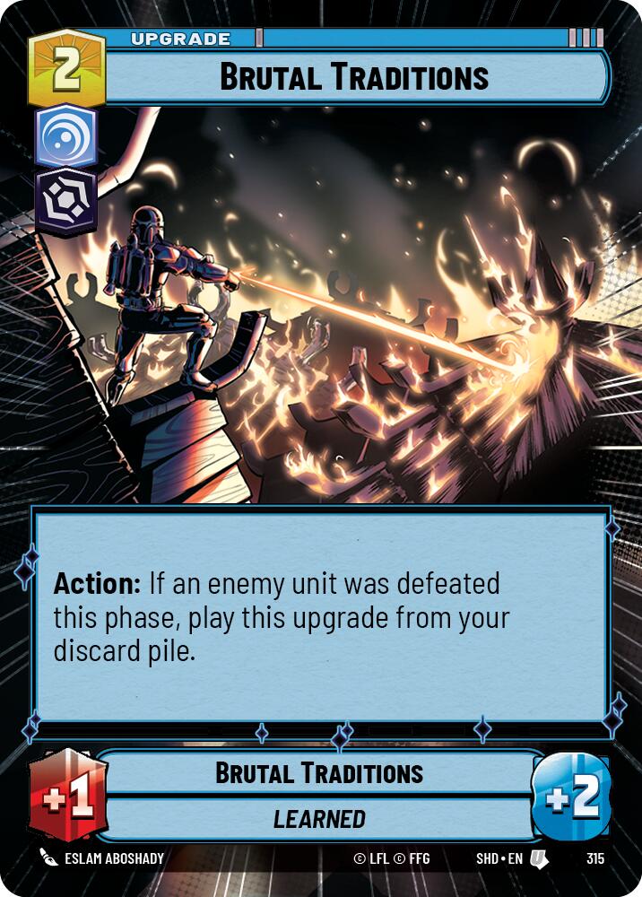 Brutal Traditions (Hyperspace) (315) [Shadows of the Galaxy] 