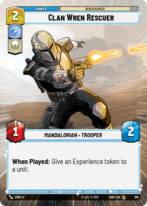 Clan Wren Rescuer (Hyperspace) (316) [Shadows of the Galaxy] 
