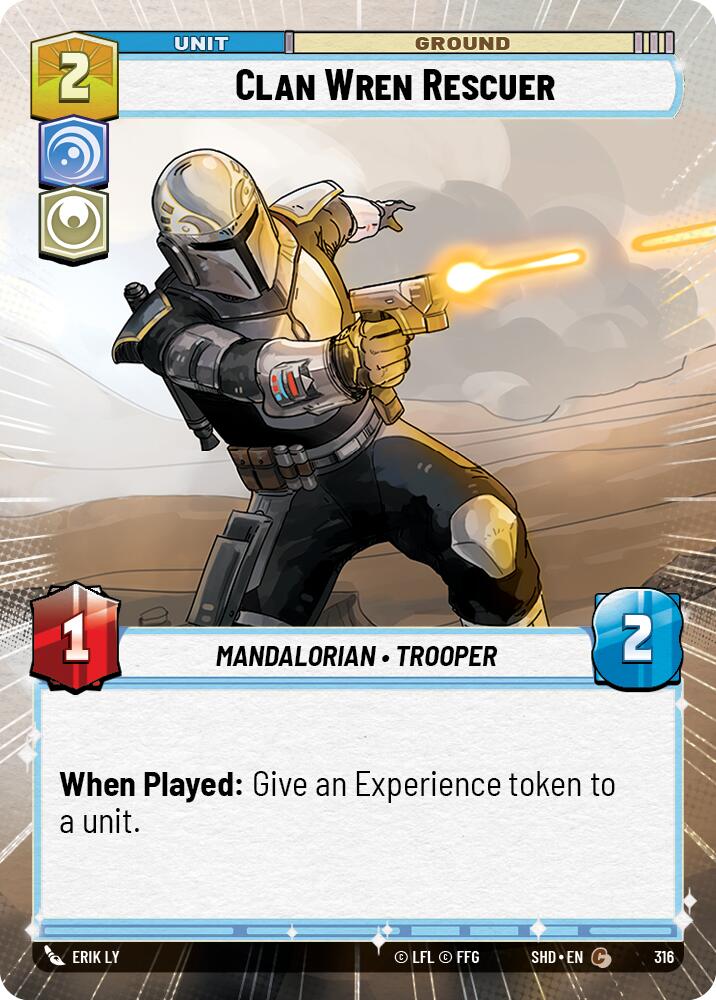 Clan Wren Rescuer (Hyperspace) (316) [Shadows of the Galaxy] 
