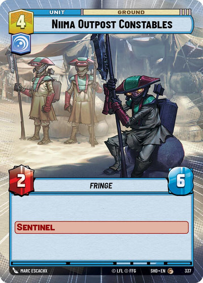 Niima Outpost Constables (Hyperspace) (337) [Shadows of the Galaxy] 