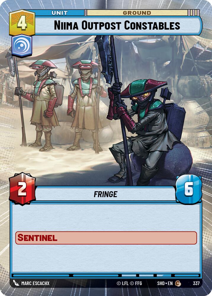 Niima Outpost Constables (Hyperspace) (337) [Shadows of the Galaxy] 
