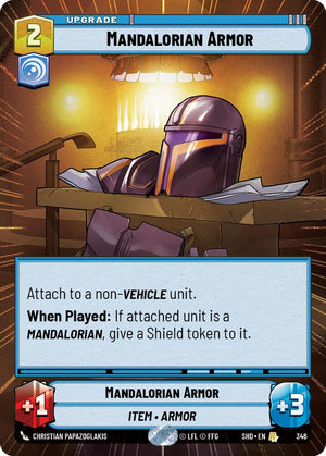 Mandalorian Armor (Hyperspace) (346) [Shadows of the Galaxy] 