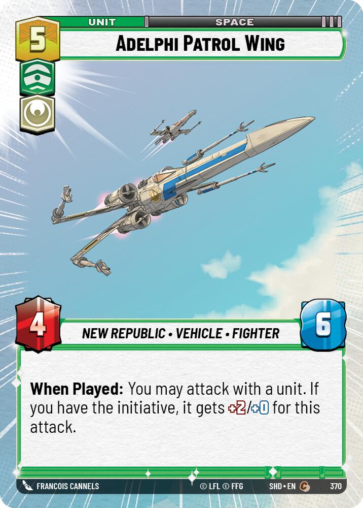 Adelphi Patrol Wing (Hyperspace) (370) [Shadows of the Galaxy] 