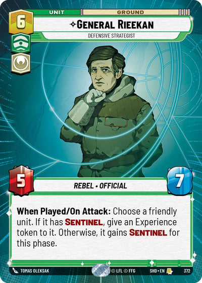 General Rieekan - Defensive Strategist (Hyperspace) (372) [Shadows of the Galaxy] 