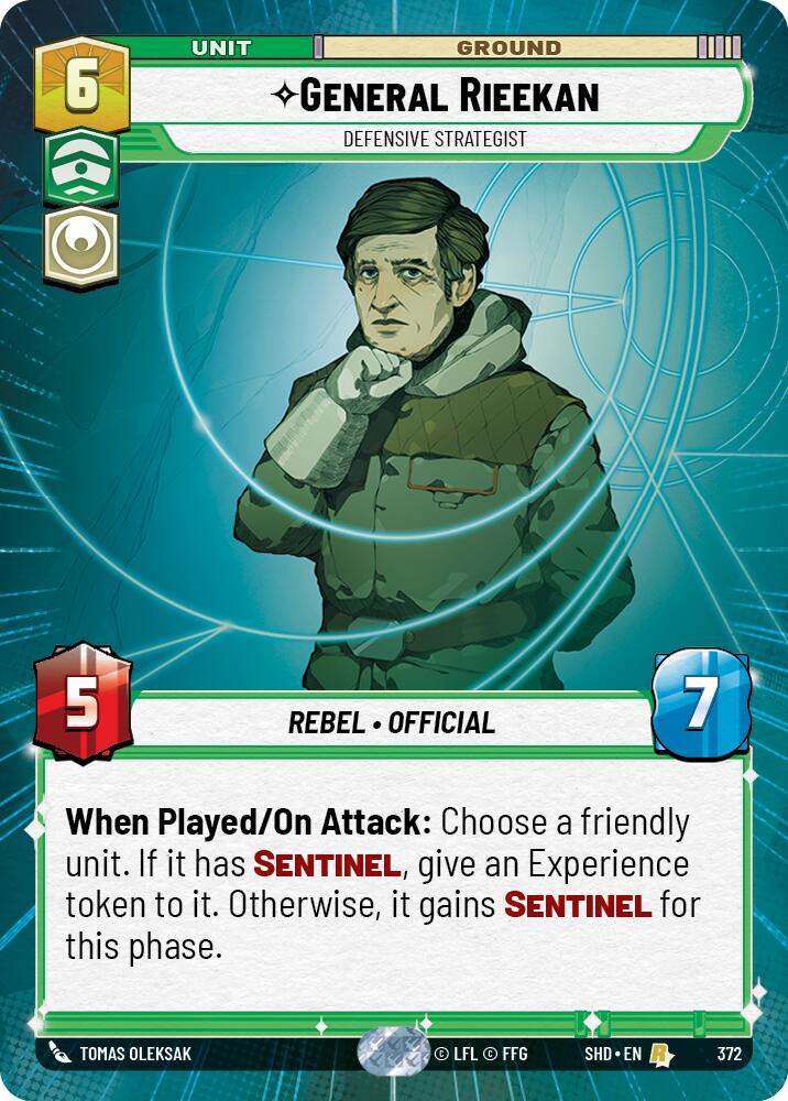 General Rieekan - Defensive Strategist (Hyperspace) (372) [Shadows of the Galaxy] 