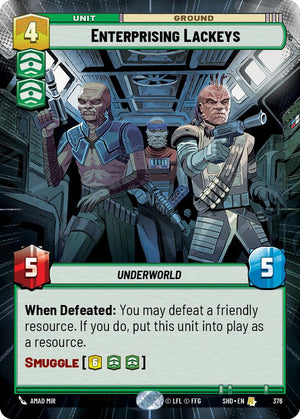 Enterprising Lackeys (Hyperspace) (376) [Shadows of the Galaxy] 