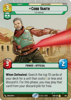 Cobb Vanth - The Marshal (Hyperspace) (384) [Shadows of the Galaxy] 