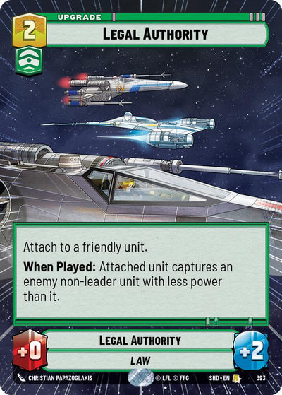 Legal Authority (Hyperspace) (393) [Shadows of the Galaxy] 
