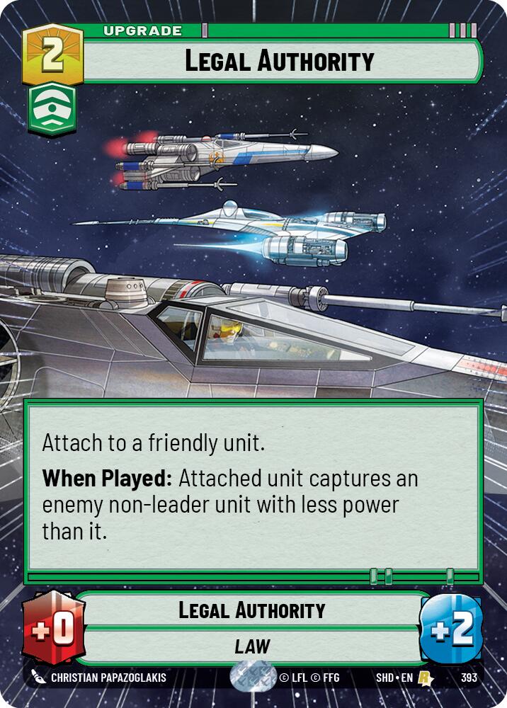 Legal Authority (Hyperspace) (393) [Shadows of the Galaxy] 