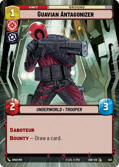 Guavian Antagonizer (403) (Hyperspace) (403) [Shadows of the Galaxy]