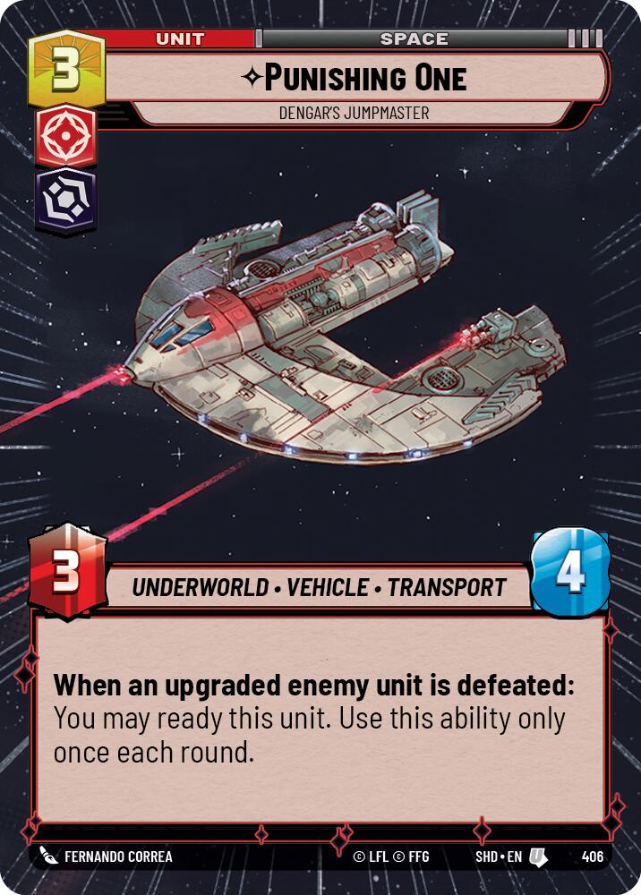 Punishing One - Dengar's Jumpmaster (Hyperspace) (406) [Shadows of the Galaxy] 