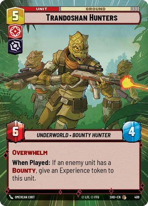 Trandoshan Hunters (Hyperspace) (409) [Shadows of the Galaxy] 