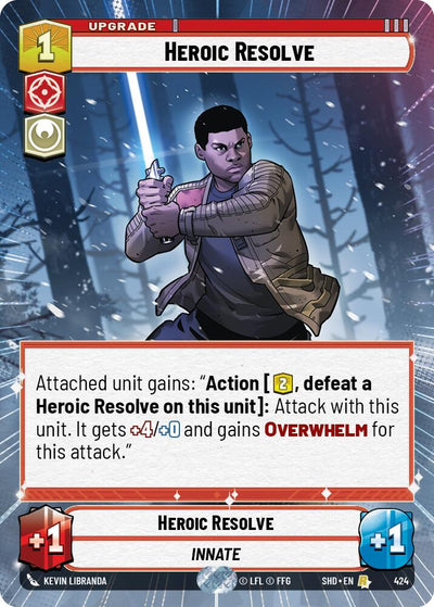 Heroic Resolve (424) (Hyperspace) (424) [Shadows of the Galaxy]