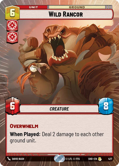 Wild Rancor (Hyperspace) (427) [Shadows of the Galaxy] 