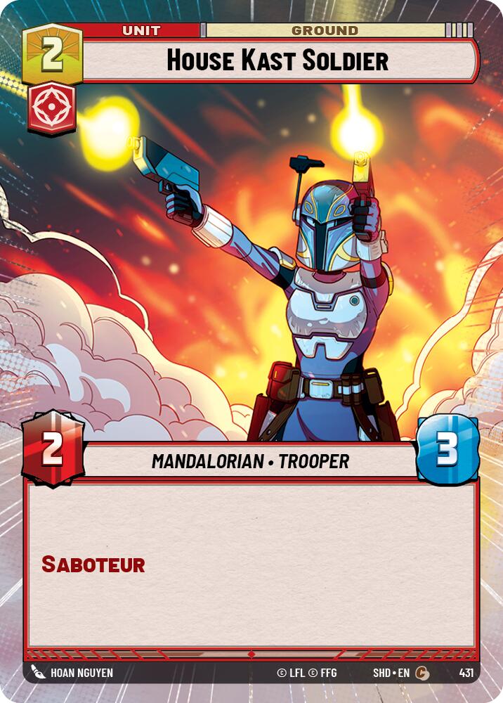 House Kast Soldier (Hyperspace) (431) [Shadows of the Galaxy] 