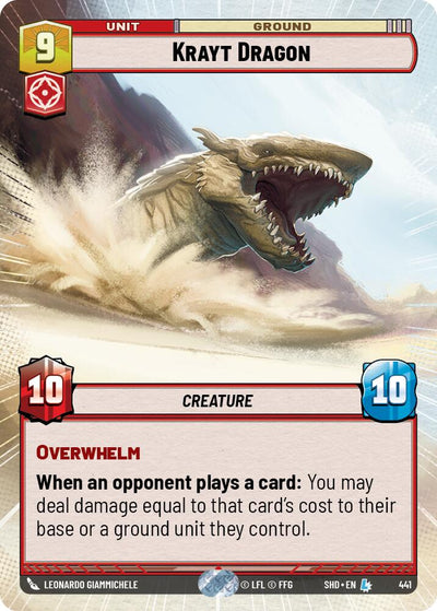 Krayt Dragon (Hyperspace) (441) [Shadows of the Galaxy] 