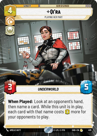 Qi'ra - Playing Her Part (Hyperspace) (470) [Shadows of the Galaxy] 