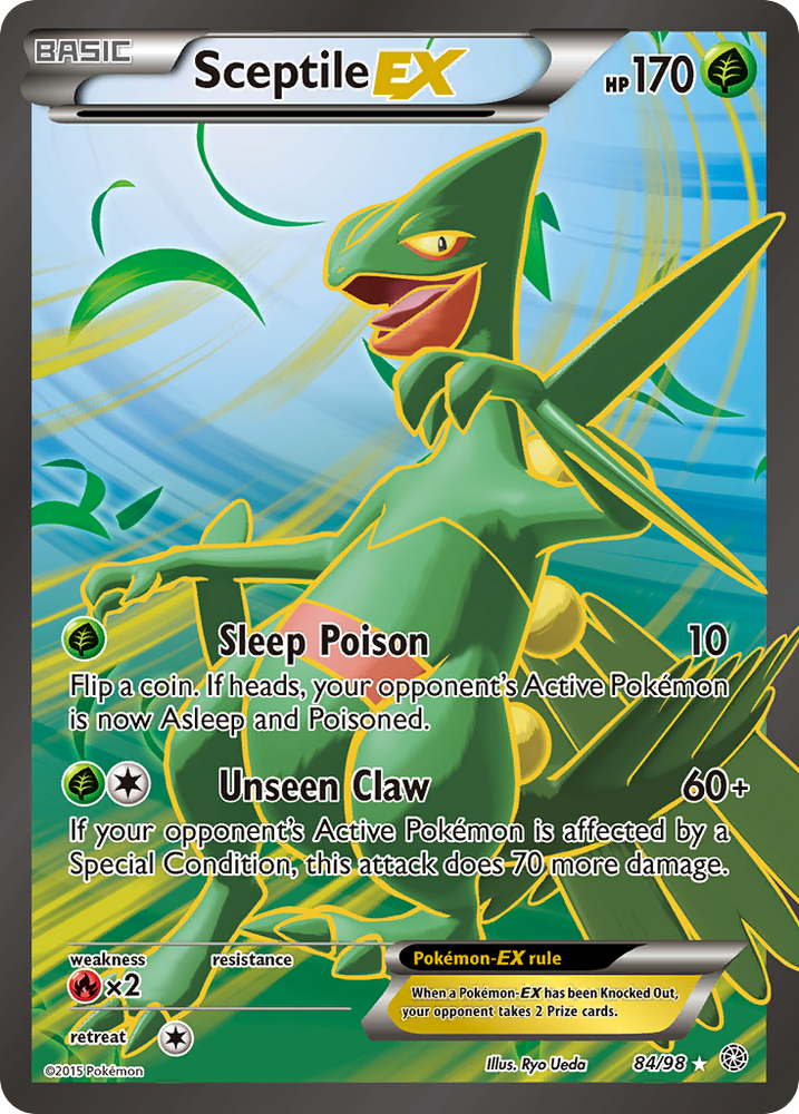 Sceptile EX (84/98) [XY: Ancient Origins] 