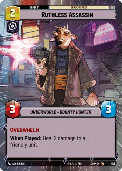 Ruthless Assassin (501) (Hyperspace) (501) [Shadows of the Galaxy]