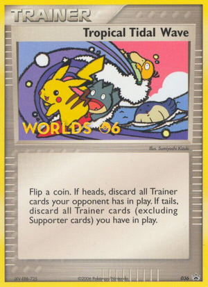 Tropical Tidal Wave (036) [Nintendo: Black Star Promos] 