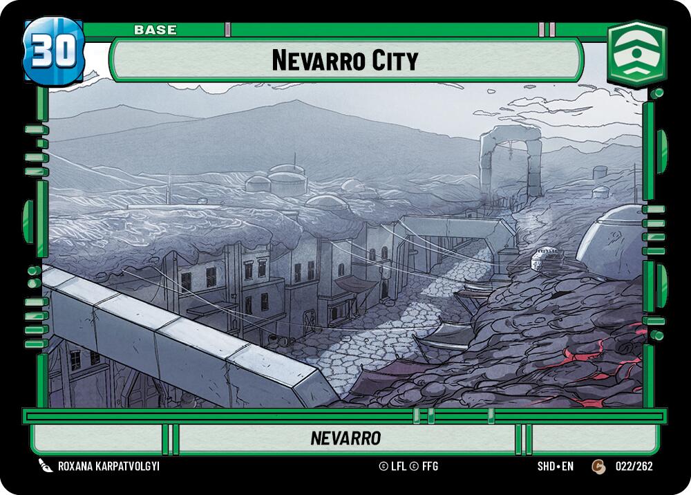 Nevarro City // Shield (022 // T02) (022 // T02) [Shadows of the Galaxy]