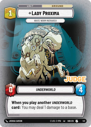 Lady Proxima - White Worm Matriarch (255/262) (255/262) [Judge Promos]