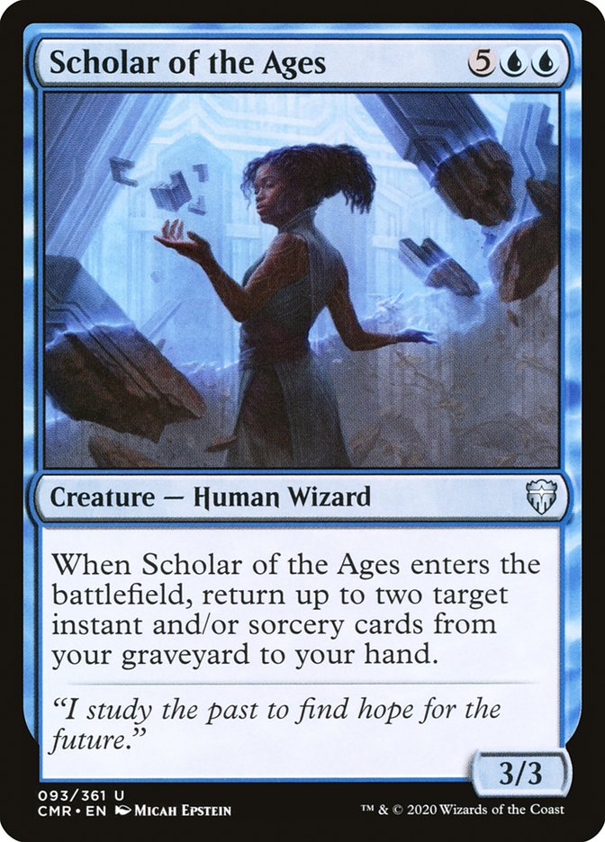 Scholar of the Ages [Commander Legends] 