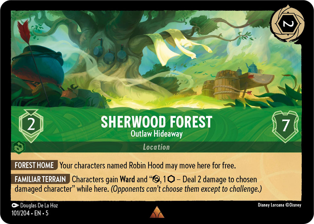 Sherwood Forest - Outlaw Hideaway (101/204) [Shimmering Skies] 