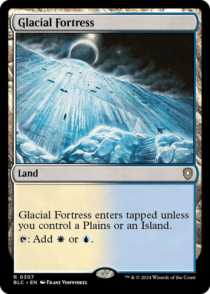 Glacial Fortress [Bloomburrow Commander] 