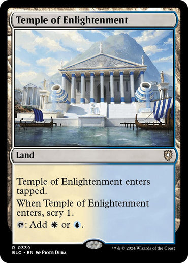 Temple of Enlightenment [Bloomburrow Commander] 