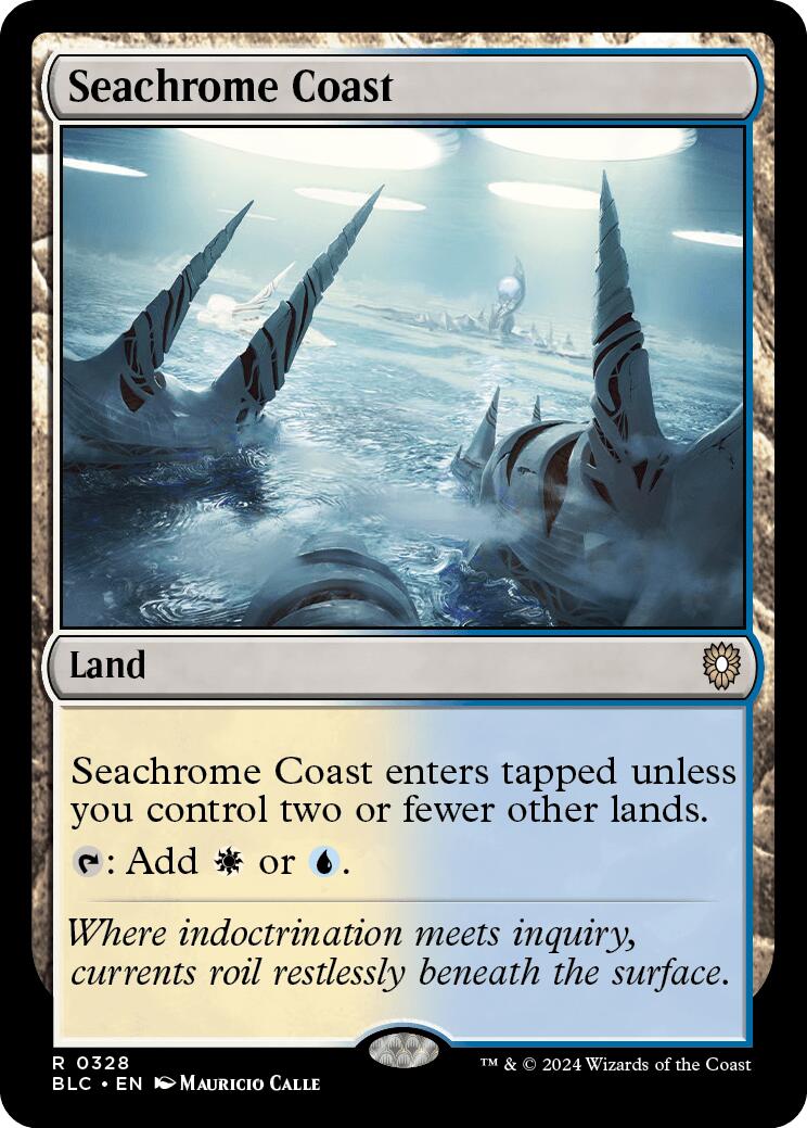 Seachrome Coast [Bloomburrow Commander] 