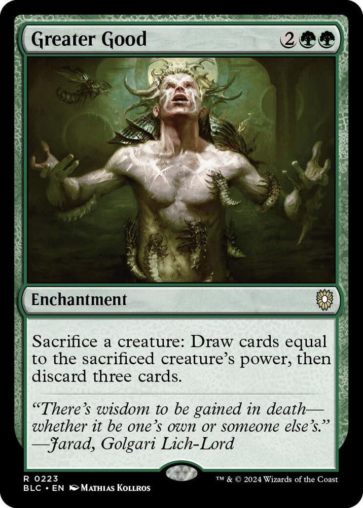 Greater Good [Bloomburrow Commander] 