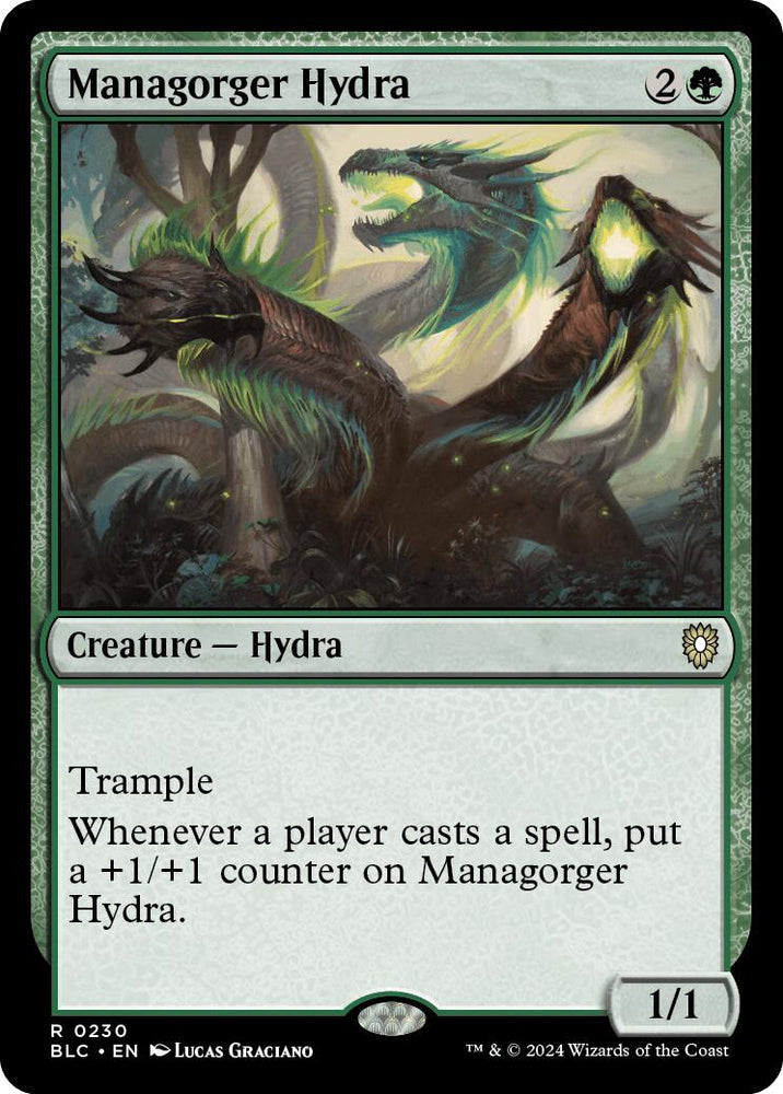 Managorger Hydra [Bloomburrow Commander] 