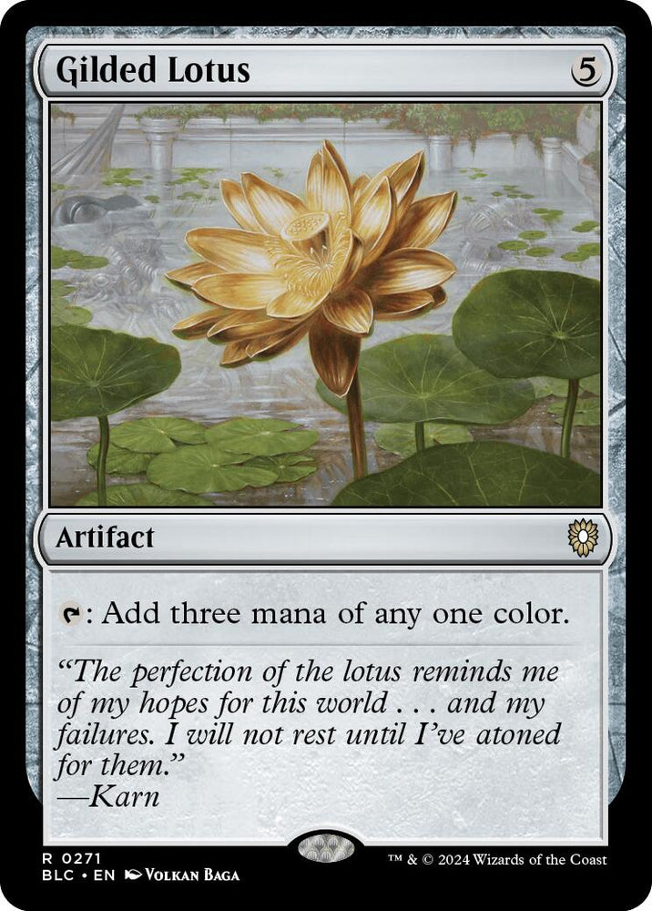 Gilded Lotus [Bloomburrow Commander] 